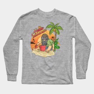 Hello Summer Quarantine Long Sleeve T-Shirt